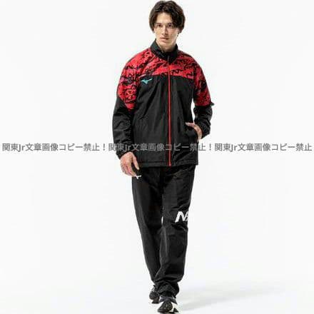 ミズノ BK 上下セット 新品L 防寒ウィンドブレーカーパンツ ブレスサーモ