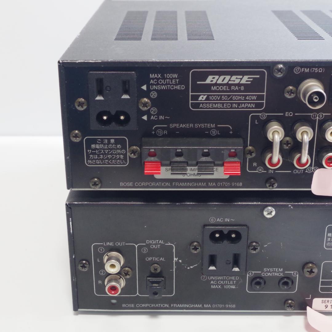 B0677 Bose CDA-8/RA-8 オーディオセット
