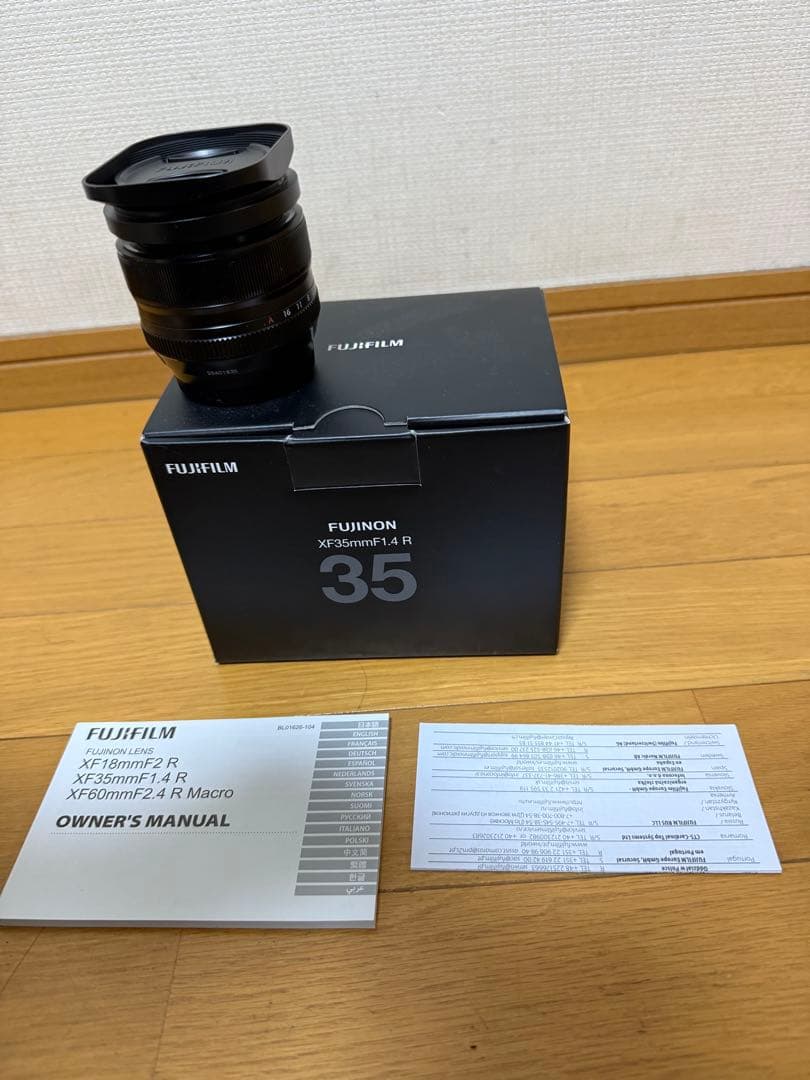 美品！Fujifilm XF35mmF1.4 R 最終値引中