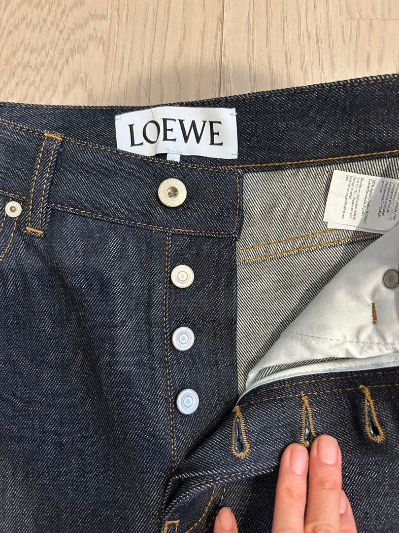 LOEWE ロエベ　インディゴ　デニム　32