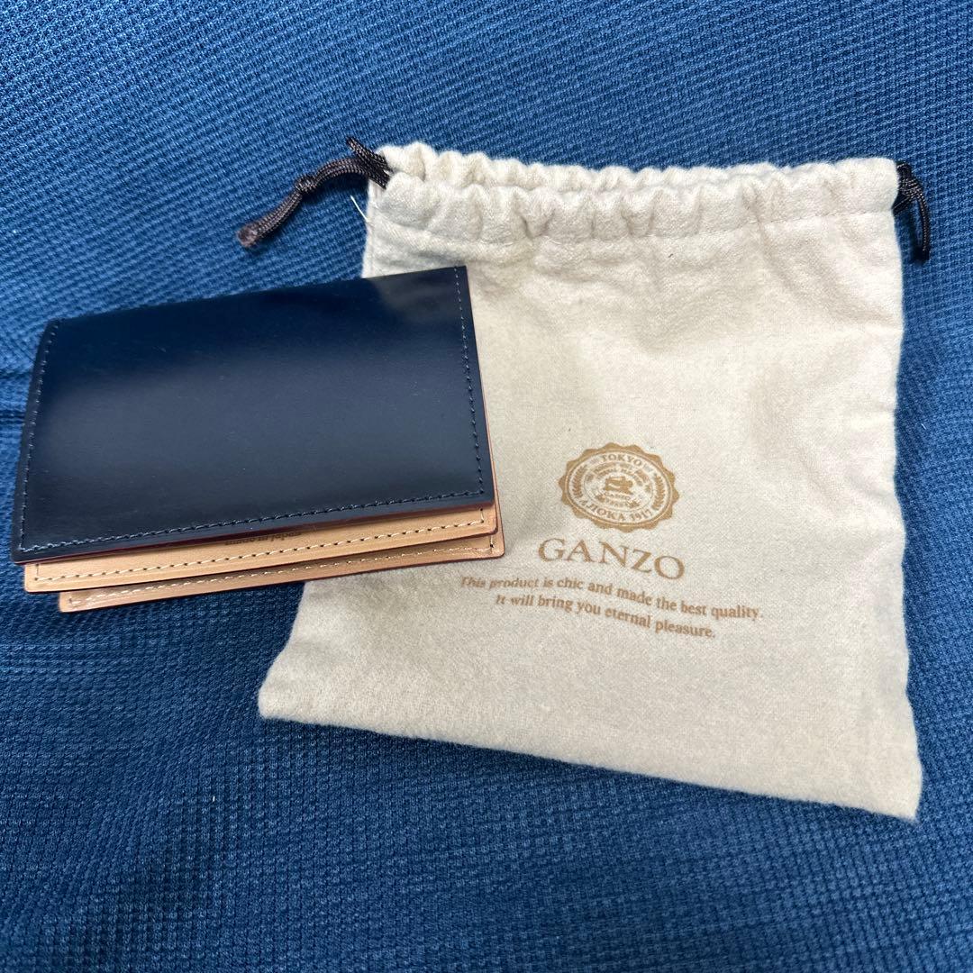 【美品】ガンゾ GANZO 名刺入れ カードケース