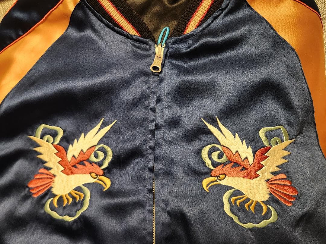 ミ*ズ様 テーラー東洋 リバーシブル スカジャン　M18247 M品番 テキサス