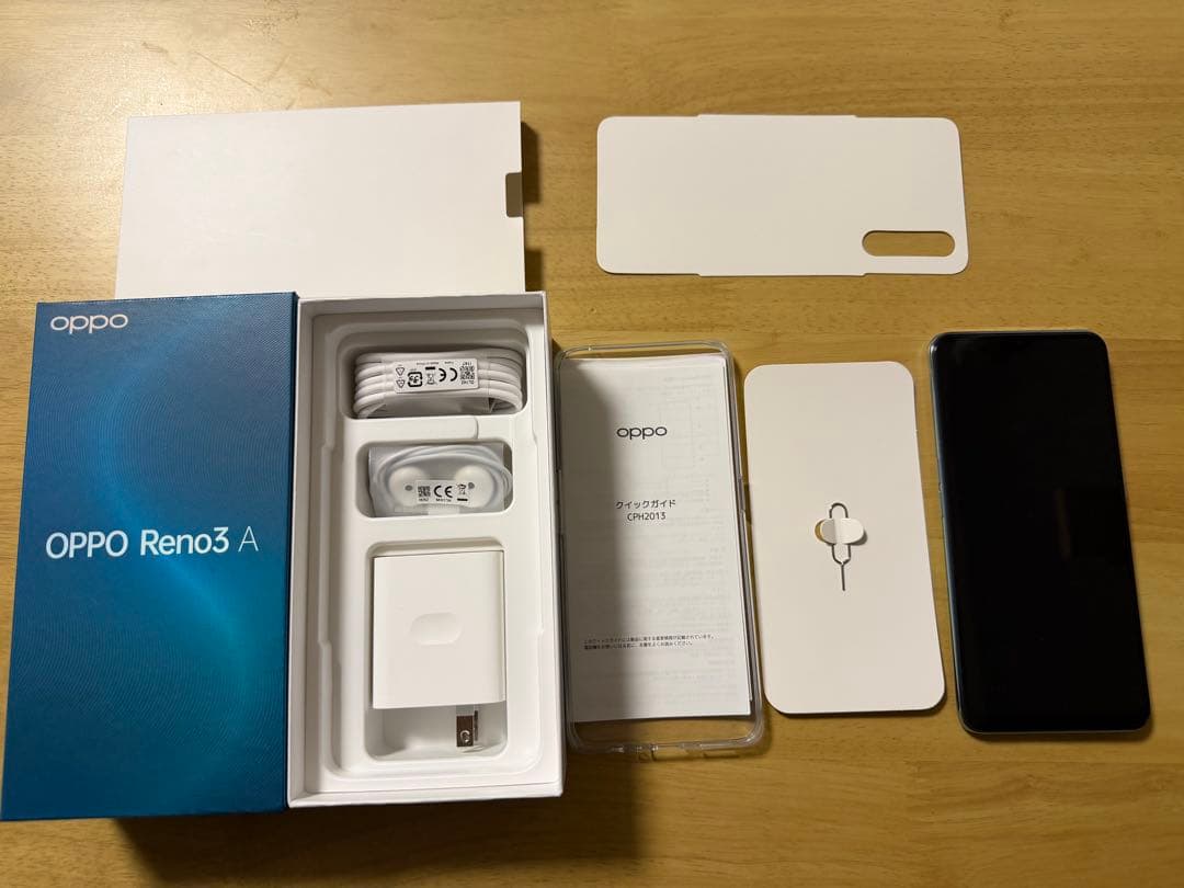 OPPO Reno3 A 本体 ホワイト/ブルーグラデーション