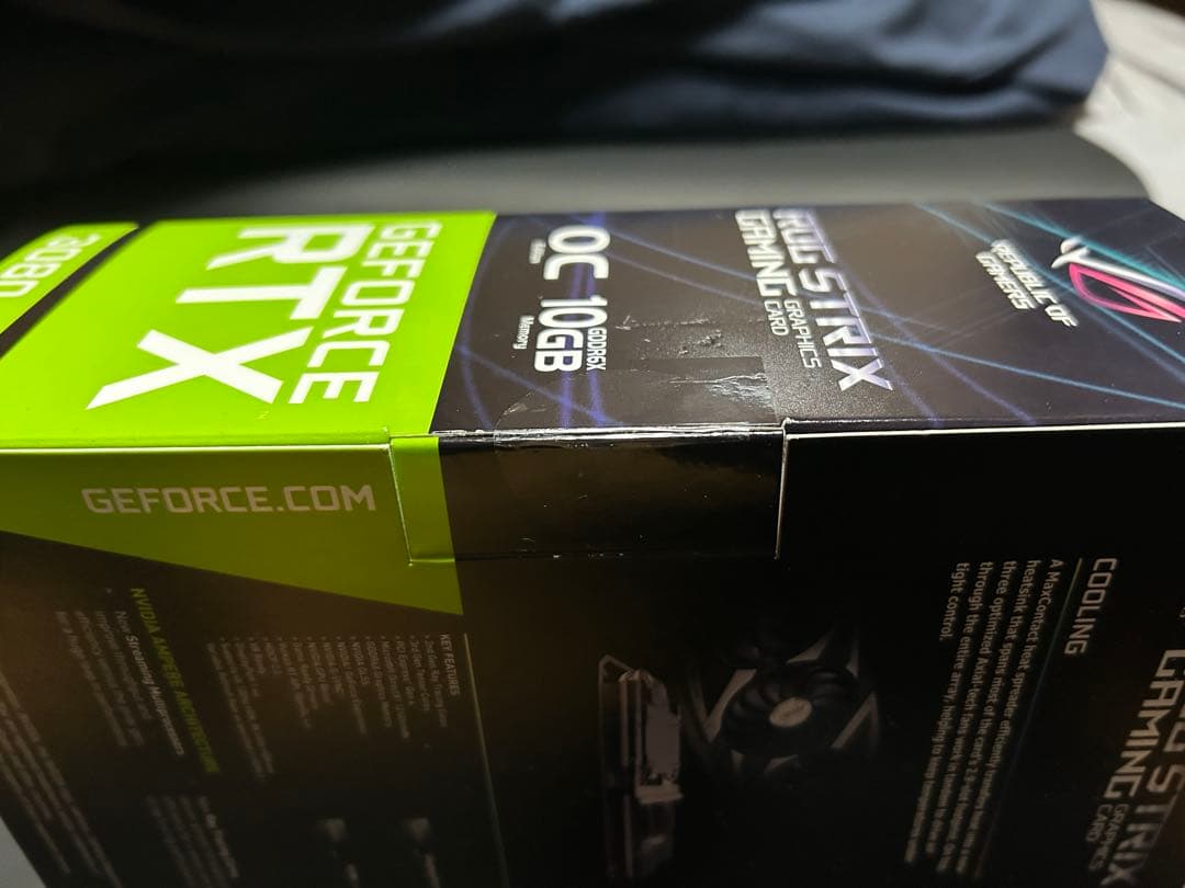 グラフィックボード・グラボ・ビデオカード ASUS ROG STRIX GeForce RTX 3080 OC 10GB