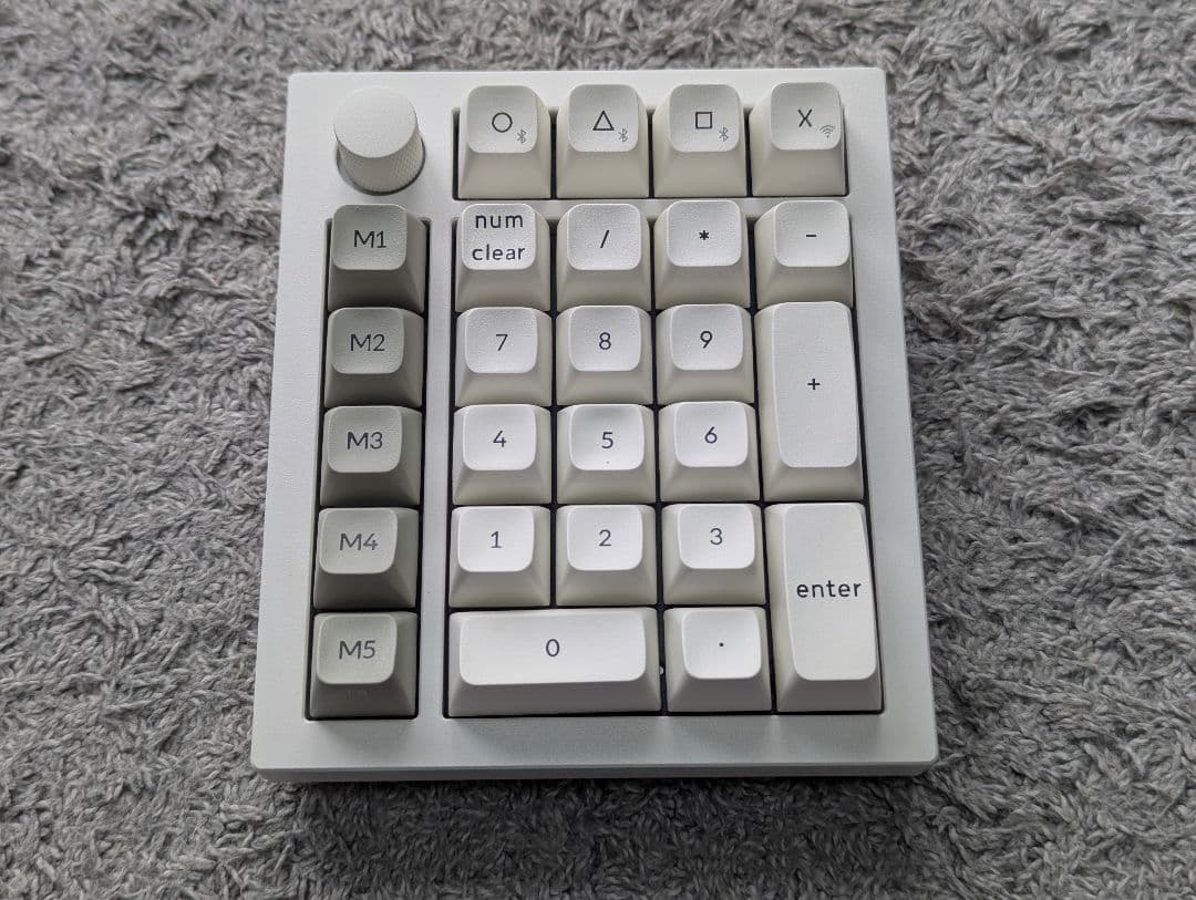 Keychron Q0 Max QMK メカニカル シェルホワイト