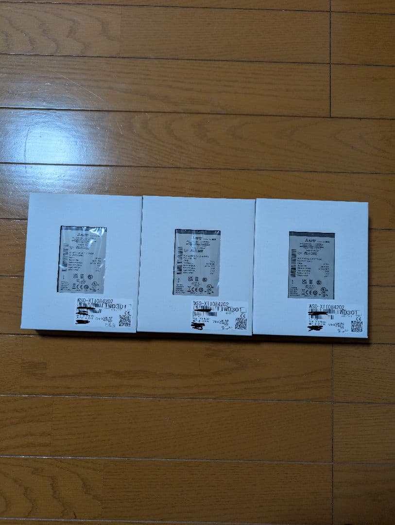 【新品未使用】WS0-XTIO84202 三菱電機 2023年製 3個セット
