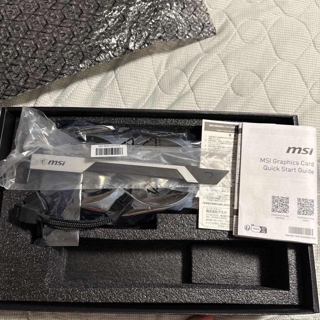 MSI RTX 4070Ti VENTUS 3xグラフィックボード