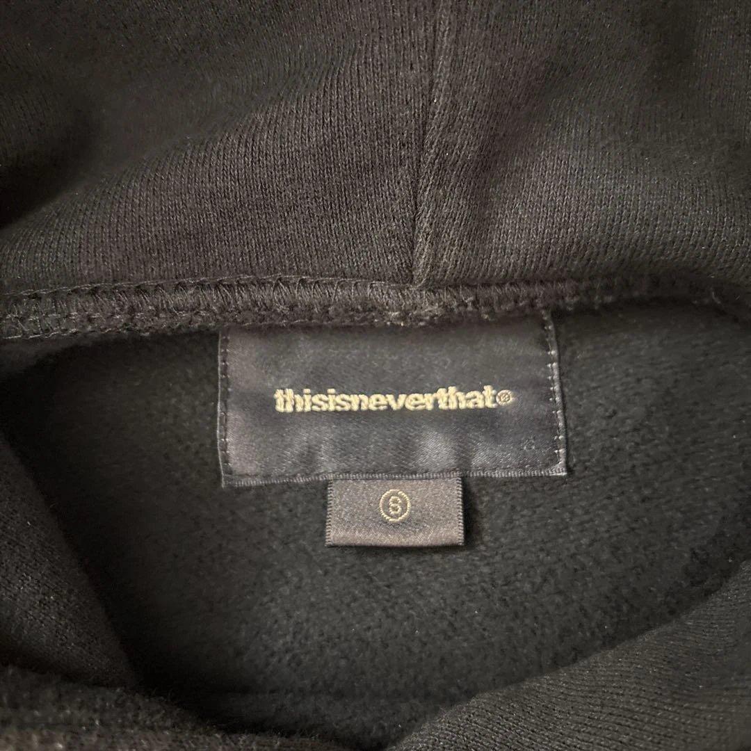 【ももたろ】thisisneverthat ネイビーパーカー S