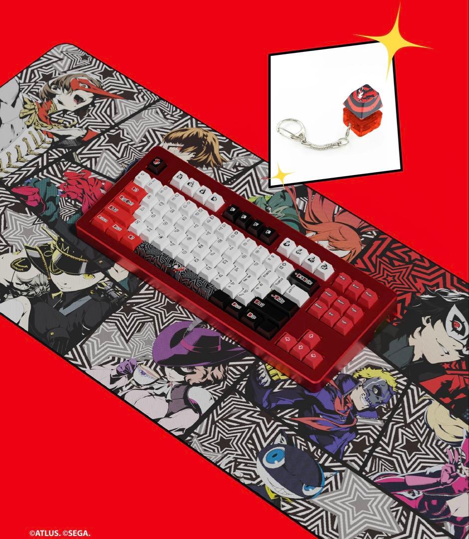 ペルソナ ペルソナ5 P5 キーキャップ マウスパッド ストラップ IFK