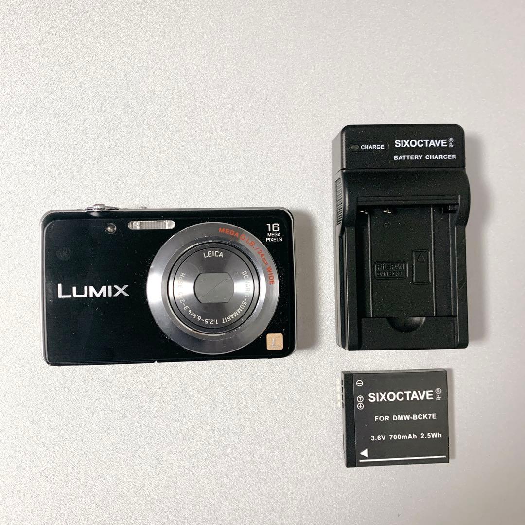 【動作品】パナソニック LUMIX ルミックス DMC-FH8 ブラック