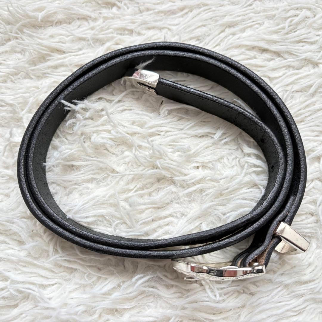 美品　TORY LEATHER トリーレザー ナロー ウエスタン ベルト W34