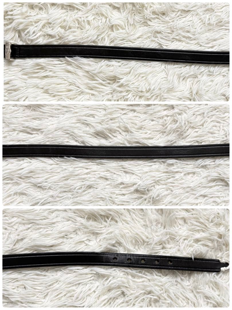 美品　TORY LEATHER トリーレザー ナロー ウエスタン ベルト W34