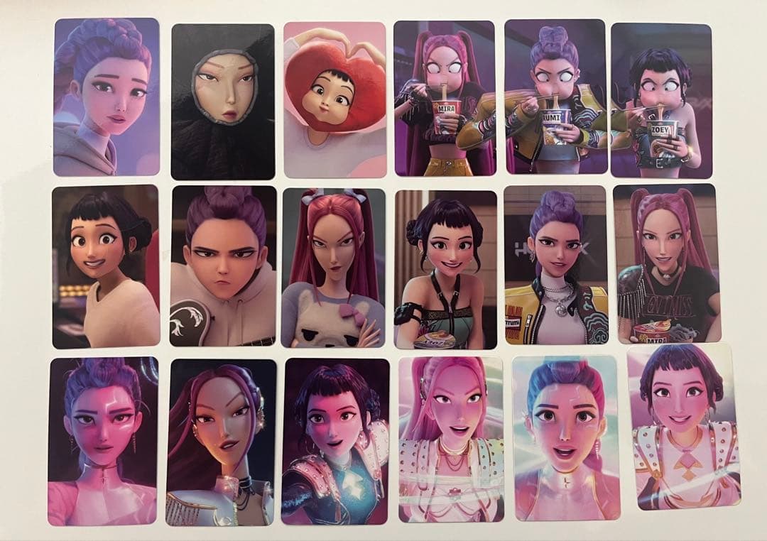 KPOPDEMONHUNTERS HUNTR/Xセット