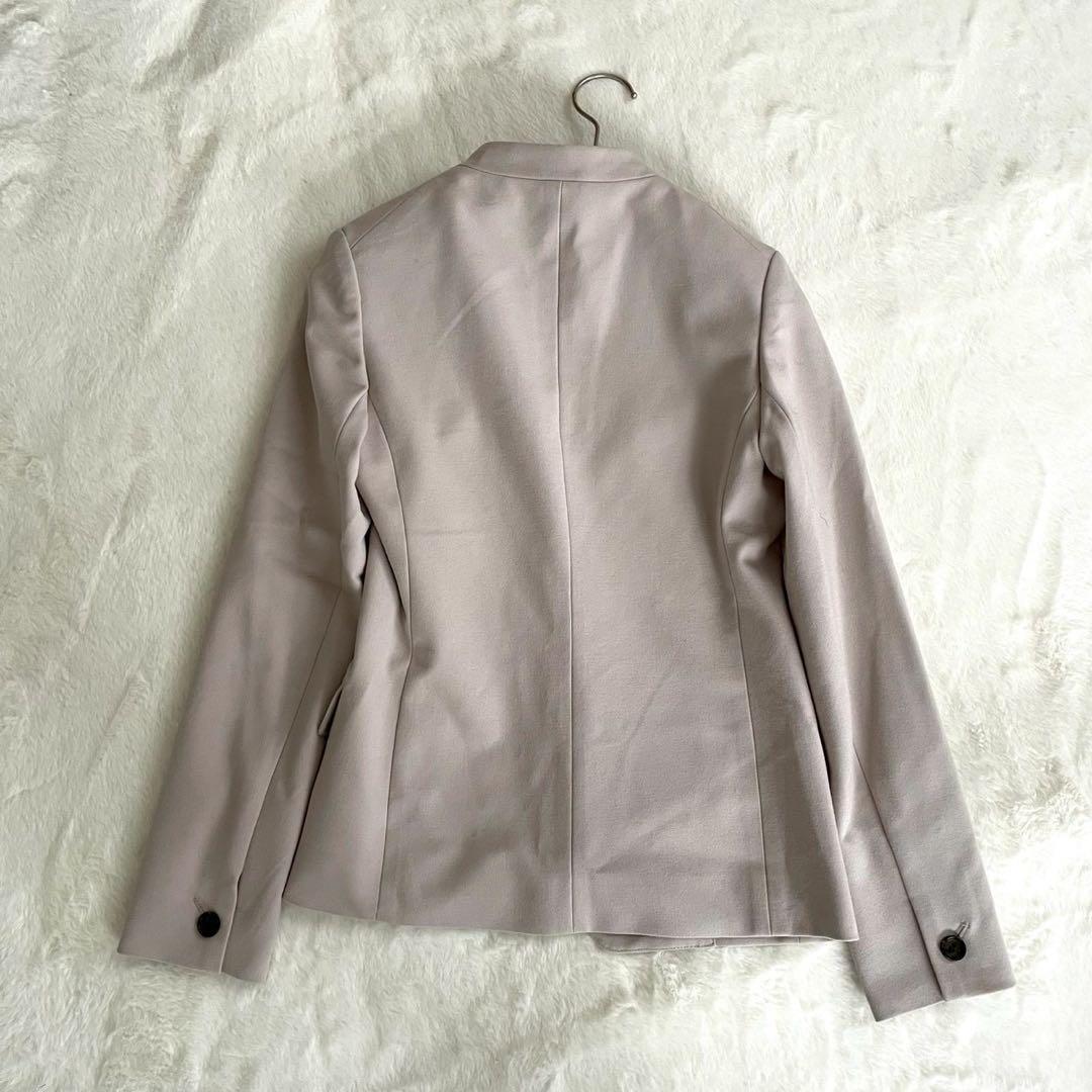 PLST ウォームリザーブカラーレスジャケット セットアップ パンツ ベージュ