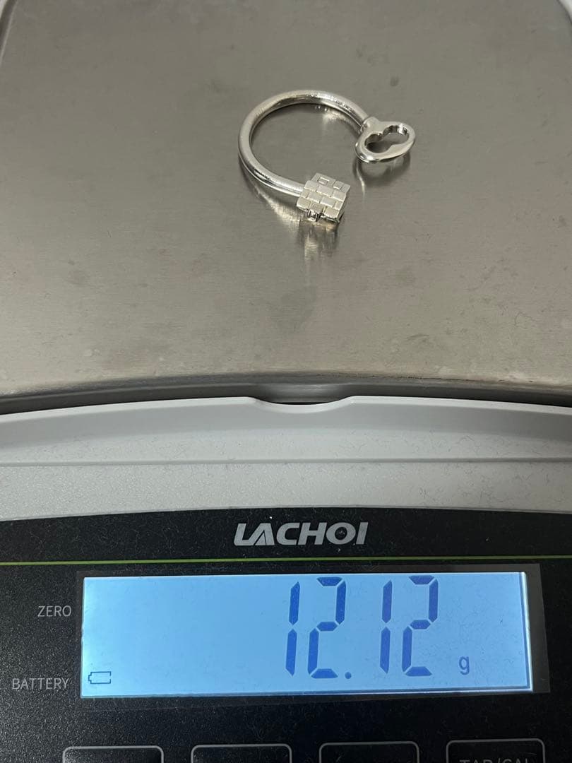 ティファニー TIFFANY&CO ハウスモチーフ キーリング SV925 希少