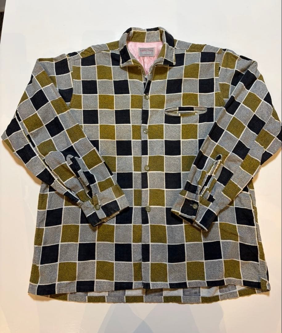 1*0様 【希少良品】50sビンテージ Saddle & Paddleプリントネ