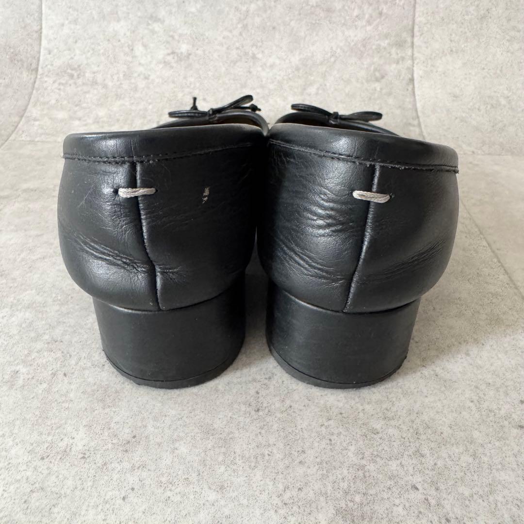 メゾンマルジェラ　TABI　足袋　タビ　パンプス　ヒール　黒　レザー　38