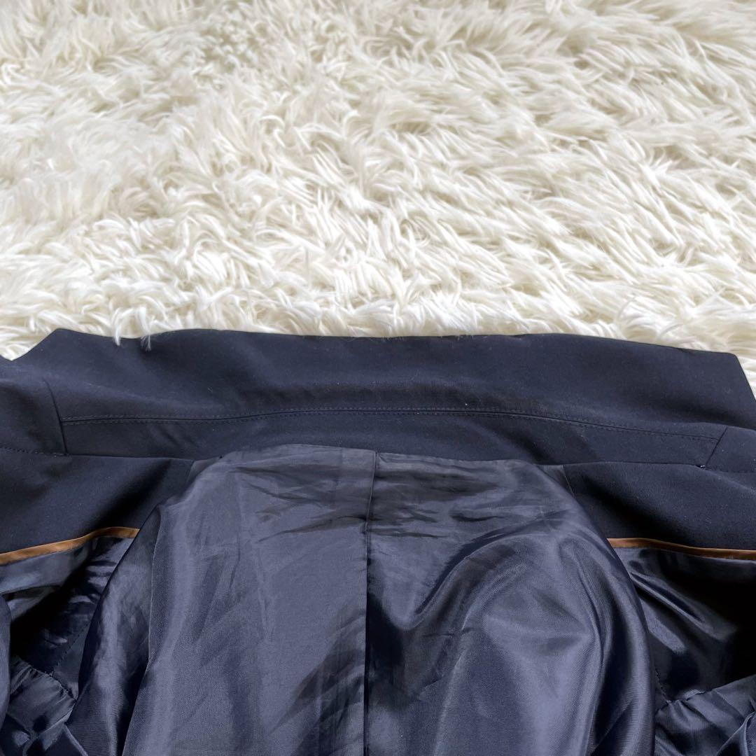 THE SUIT COMPANY 紺ブレダブル金ボタンパンツスーツセットアップ