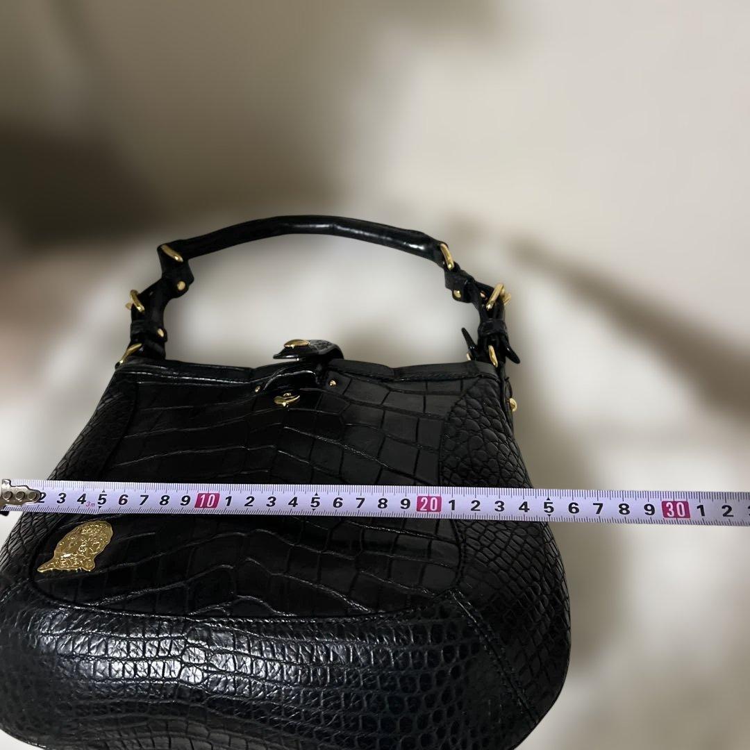 ADMJ マットクロコダイル革　バッグ