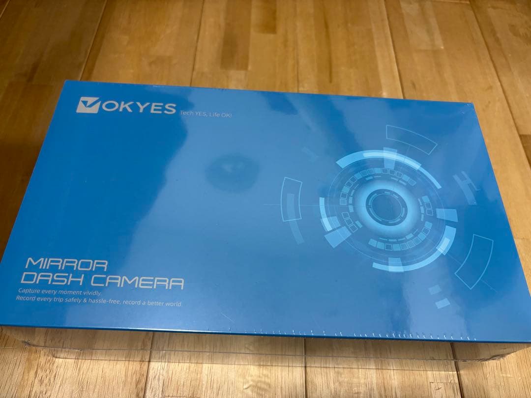 OKYES ドライブレコーダー ミラー型 フルラミネーション 前後カメラ T18