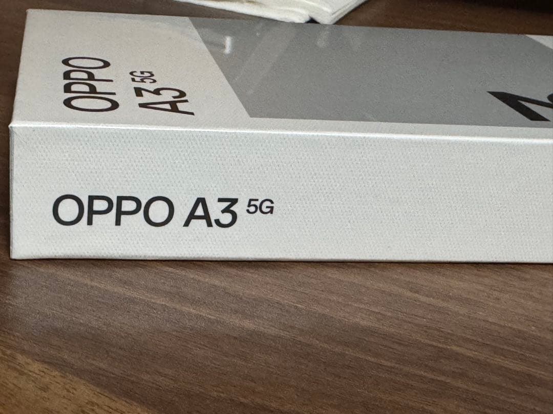 新品未開封・OPPO A3 5G パープル