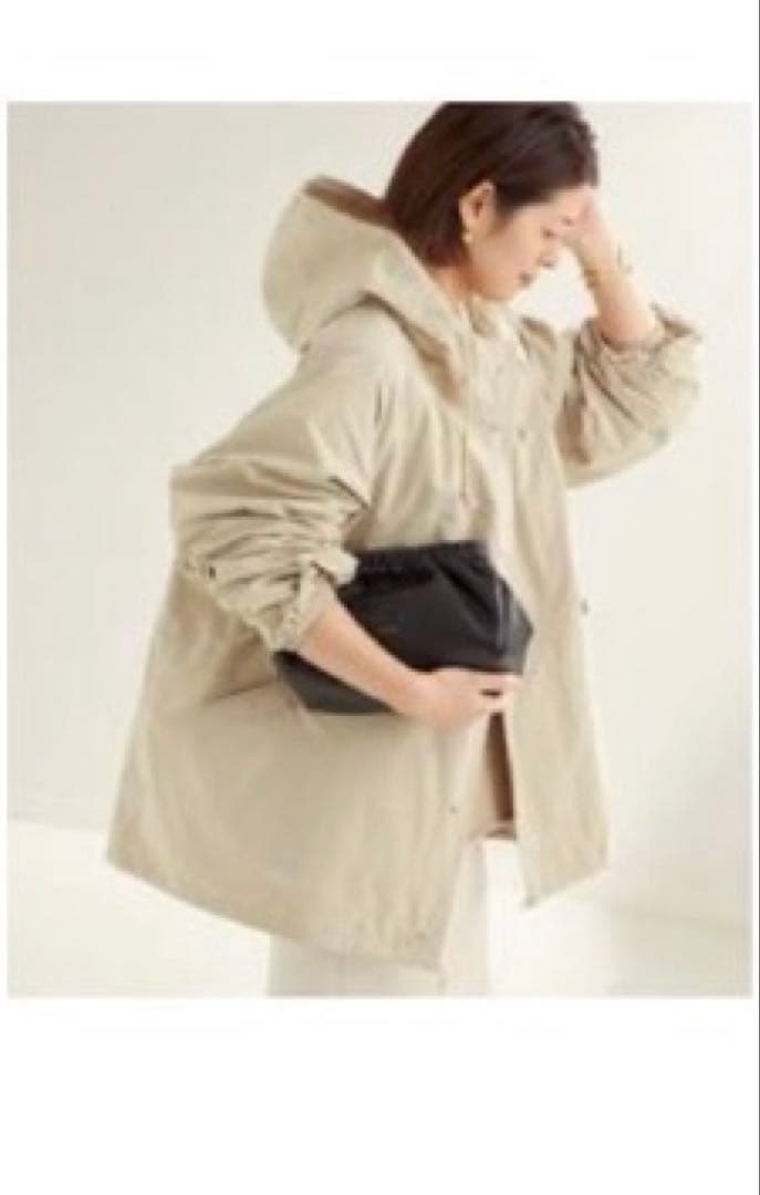 【koko】プラージュ　撥水ハーフモッズコート