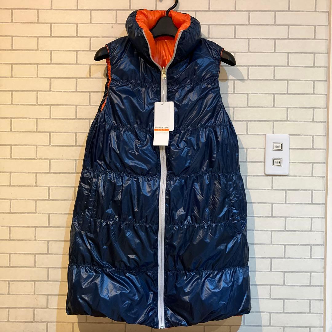 ❤️新品❤️CASTELBAJAC SPORT リバーシブル 軽量ダウンベスト
