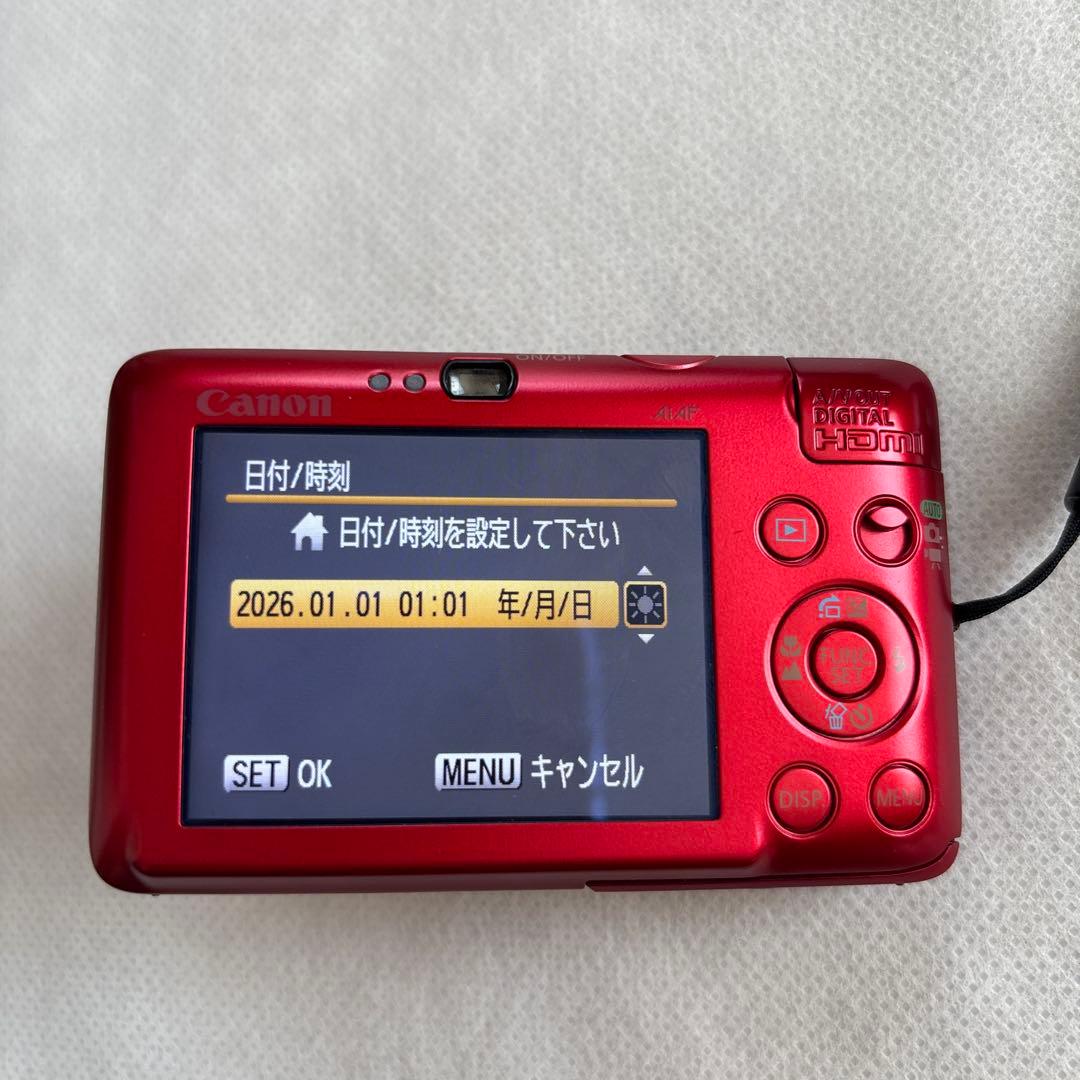 Canon IXY 210IS レッド キヤノン コンパクトデジタルカメラ