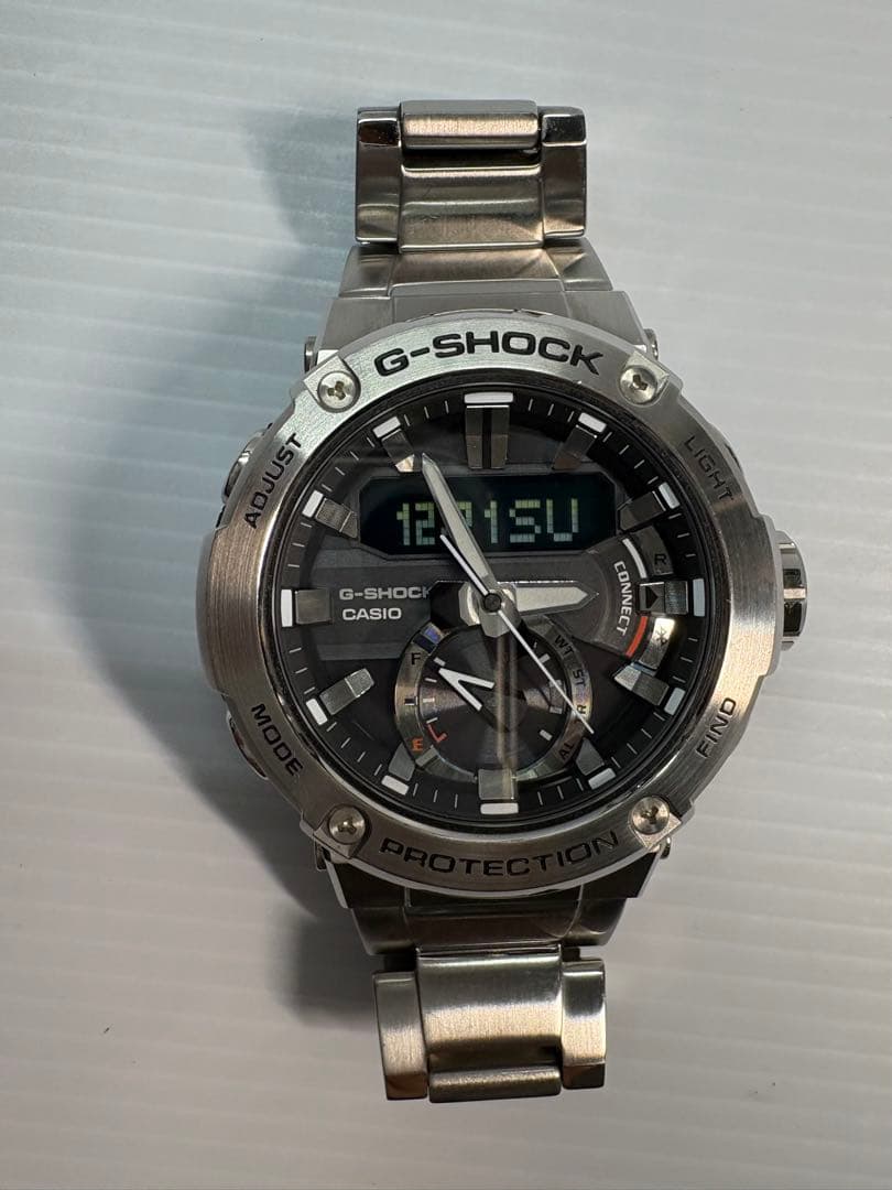 美品❗️CASIO・ G-SHOCK・GSTーB200D・ソーラー・スマホリンク