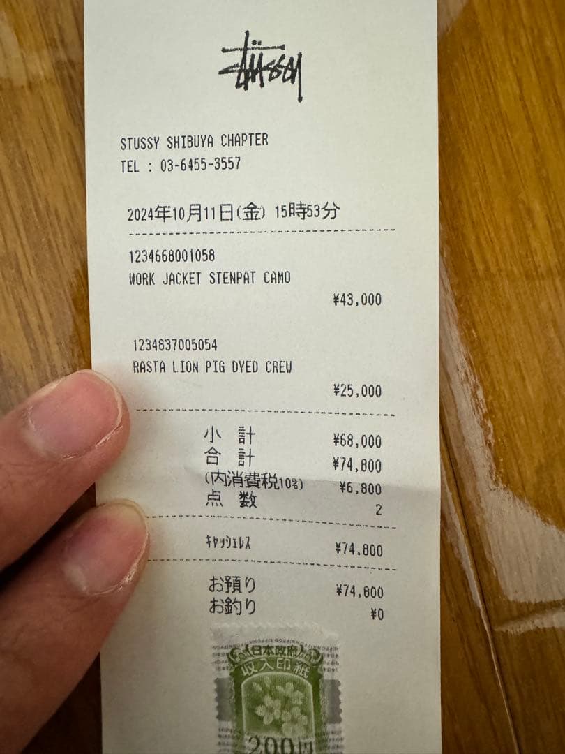 ジャケット・アウター Stussy work jacket