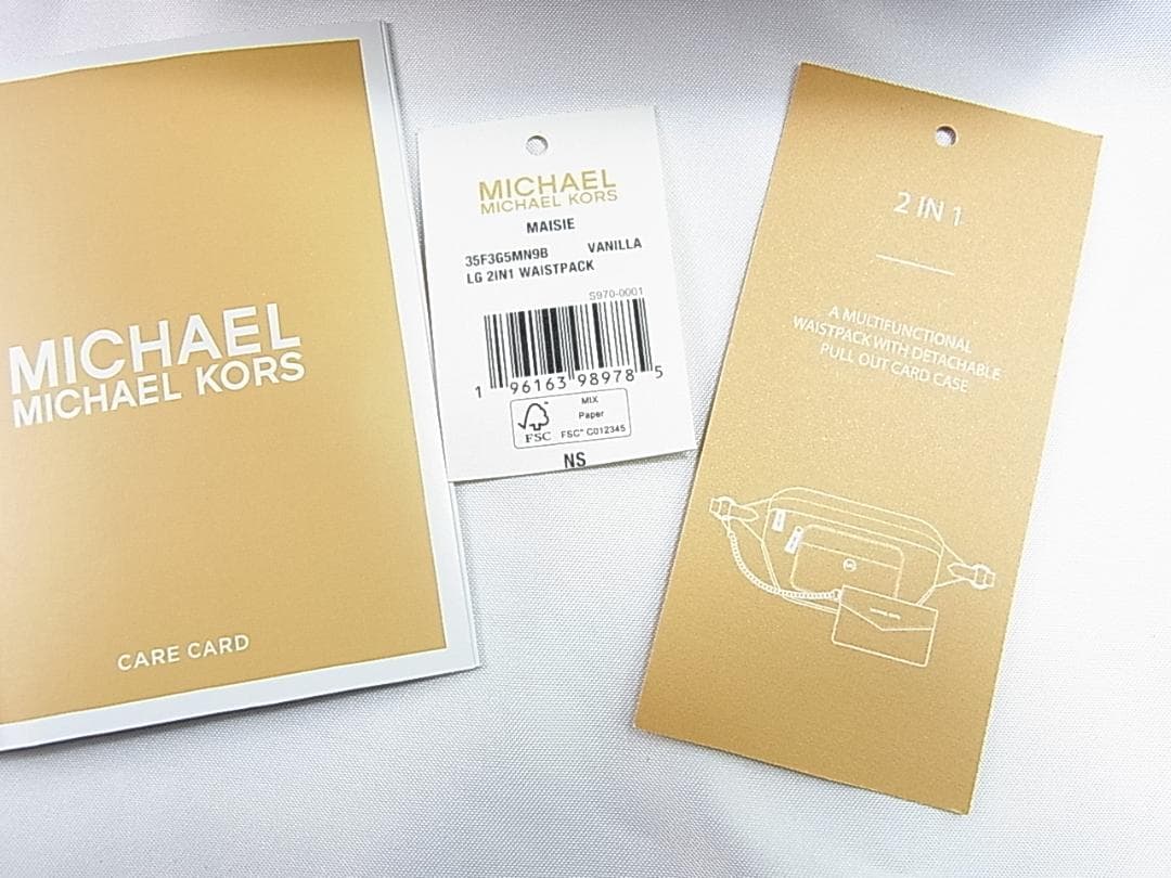 Juvy様　正規マイケルコース ボディバッグ MAISIE 35F3G5MN9B