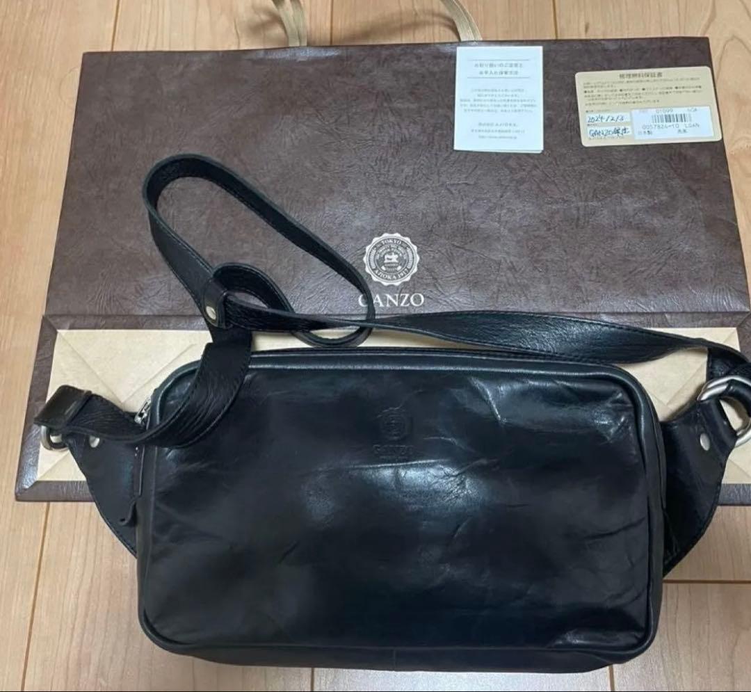 GANZO ガンゾ　SACCHETTO4 (サケット4) ボディバッグ　絶版品