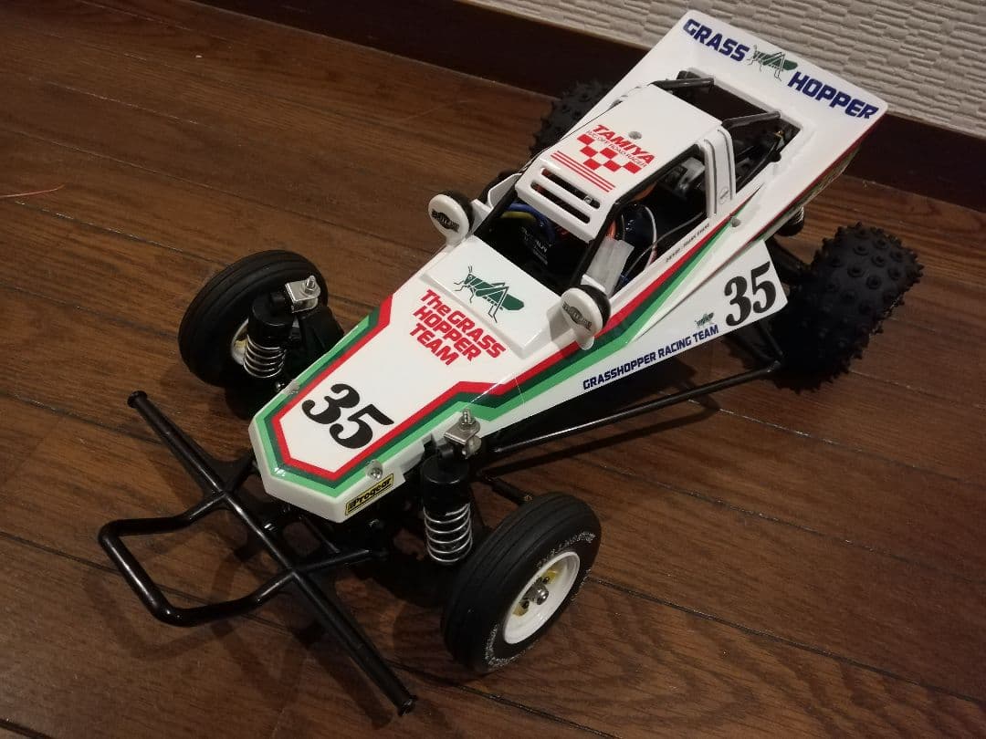 タミヤ グラスホッパー オイルダンパーカスタム 540モーター フルベア