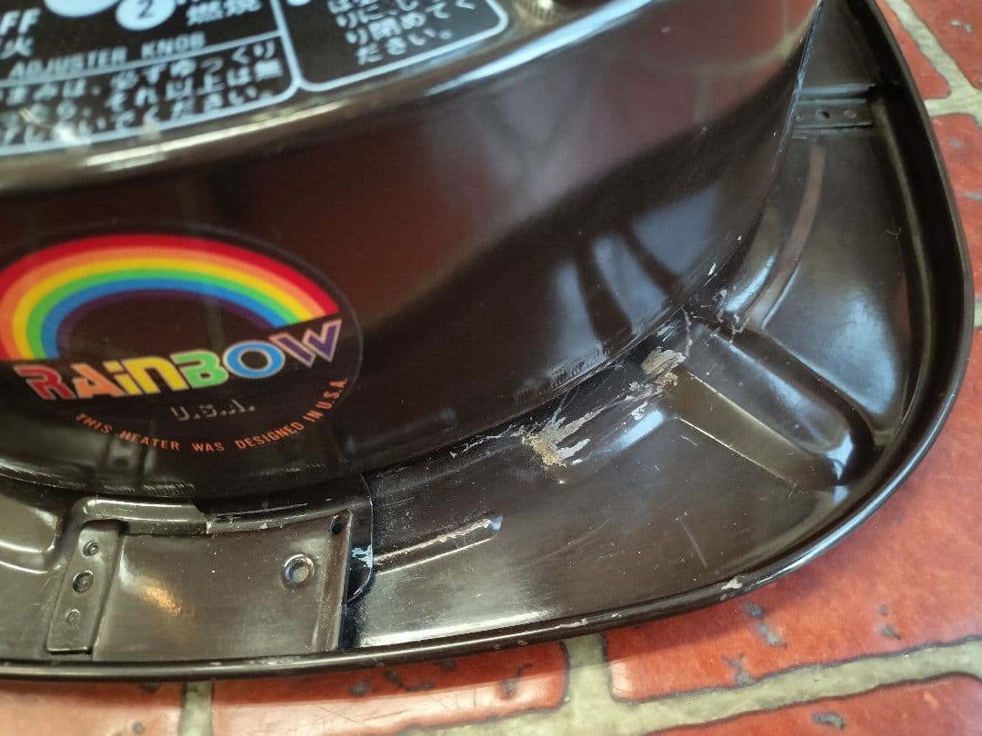 トヨトミ RAINBOW U.S.A. RB-2 石油ストーブ レトロ ブラウン