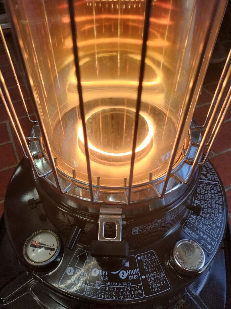 トヨトミ RAINBOW U.S.A. RB-2 石油ストーブ レトロ ブラウン