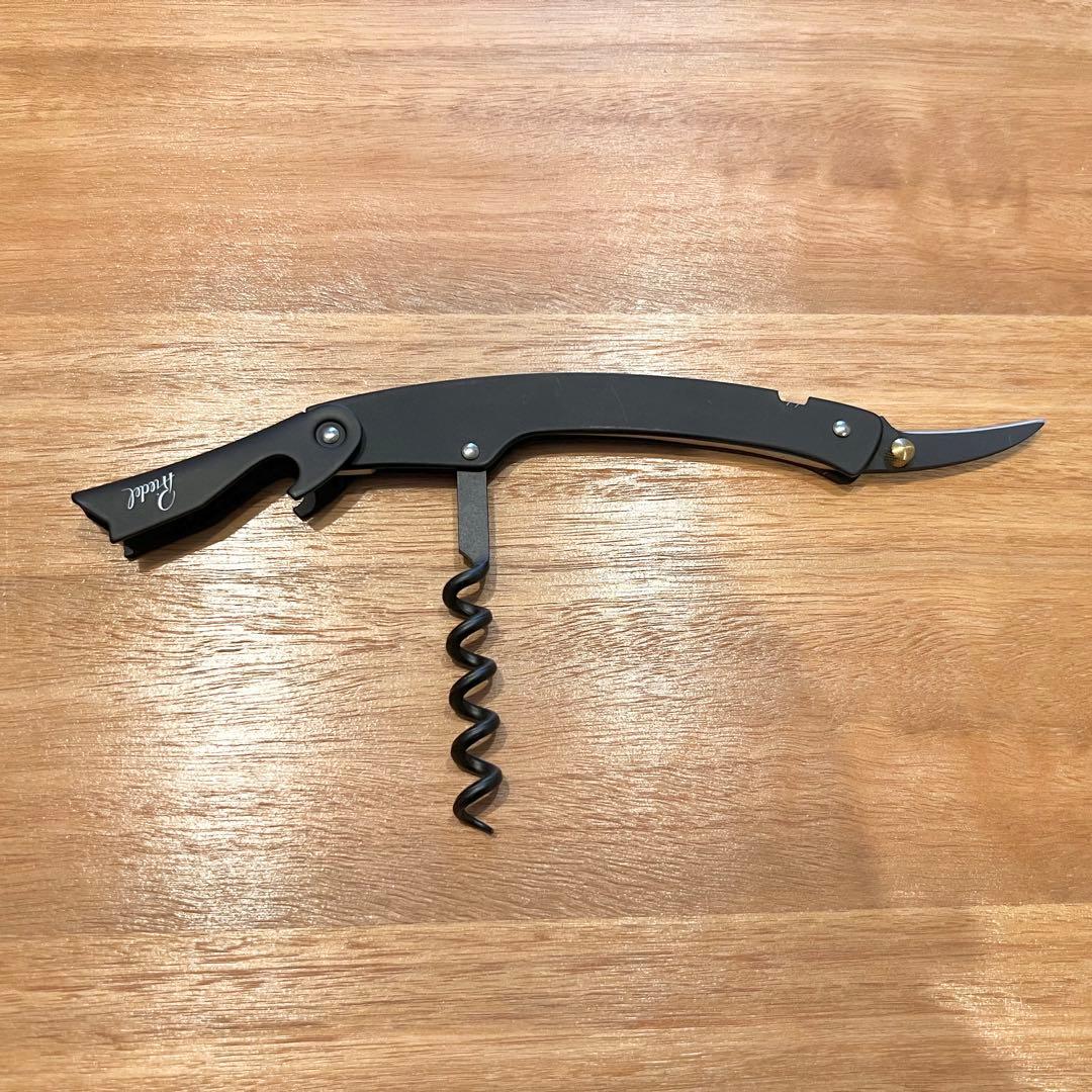 【希少品】RIEDELリーデル 限定 ワインオープナー ソムリエナイフ ブラック