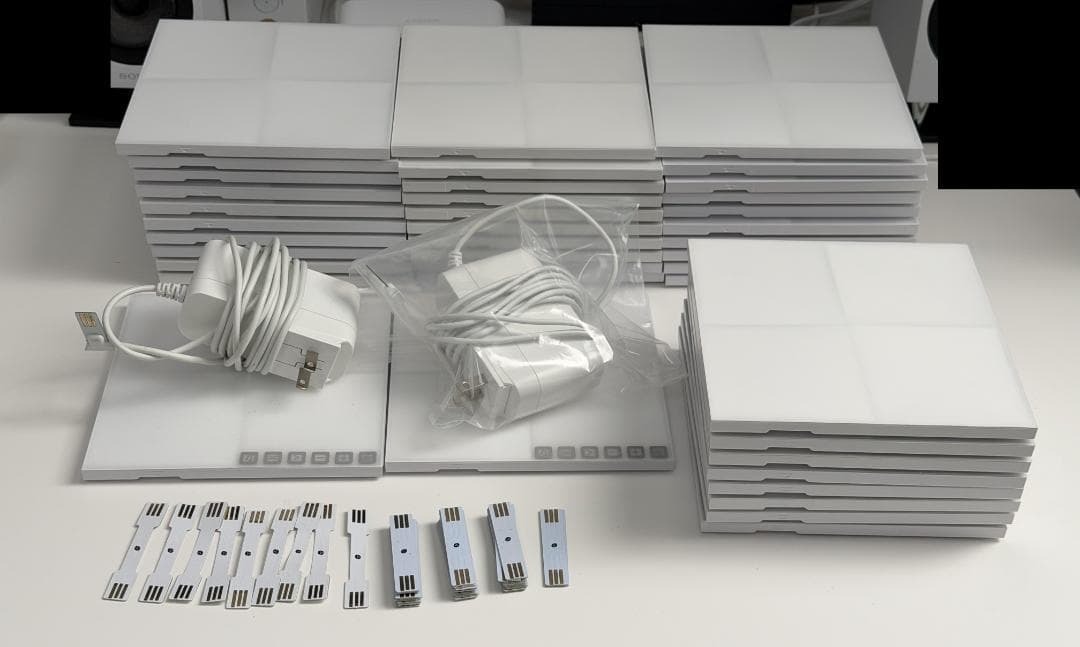 Nanoleaf Canvas 40枚セット (コントロールスクエア2枚含む)