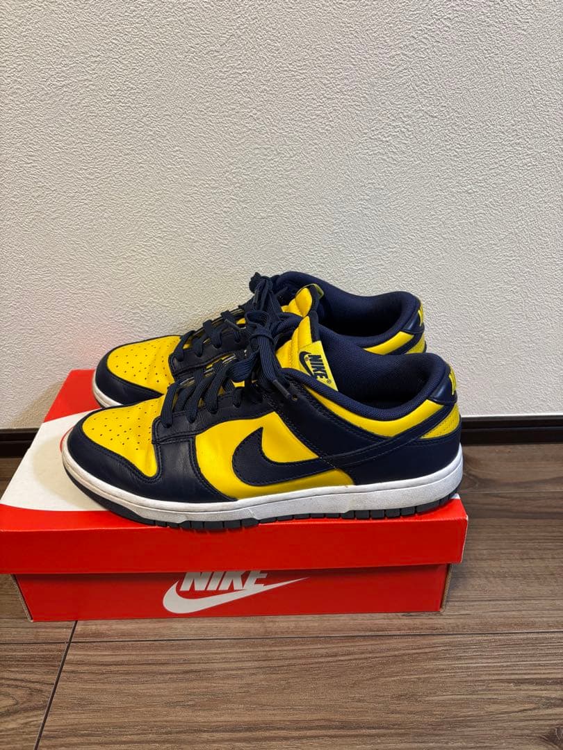 阿部ちゃん Nike Dunk Low Michigan