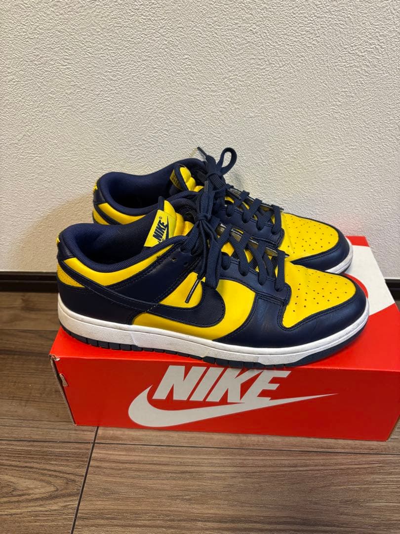 阿部ちゃん Nike Dunk Low Michigan