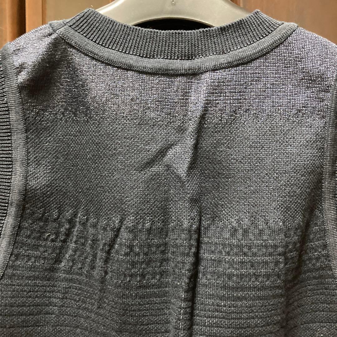 トップス mame Crane Pattern Jacquard Knitted Top