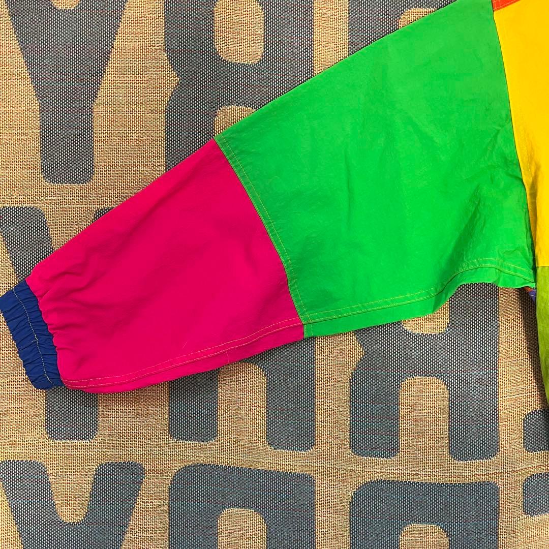 【美品】90s USA製 JAMS WORLD クレイジー ナイロンジャケット