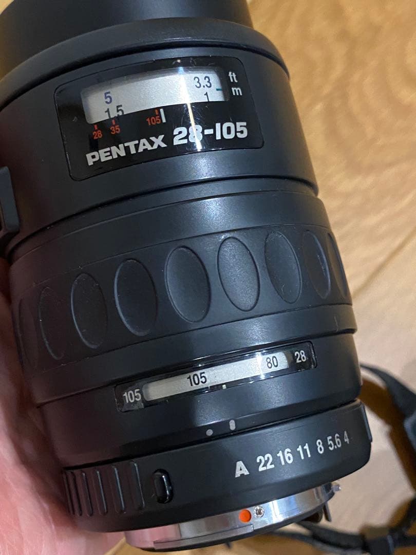 PENTAX ist DS CCDデジタル一眼レフ 28-105㍉レンズ　動作品