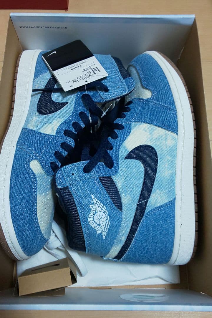 Nike Air Jordan 1 デニム スニーカー