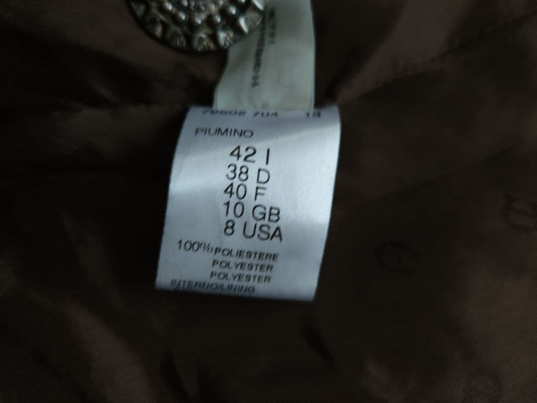 AIGNER 美品 高級ロングコート フード*着脱可能