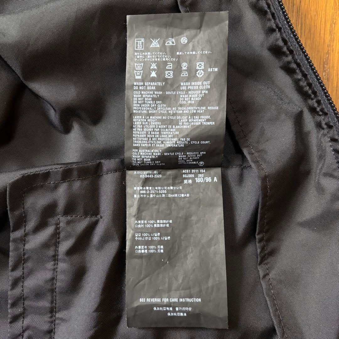 ジャケット・アウター PRADA SPORT NYLON ZIP UP JACKET