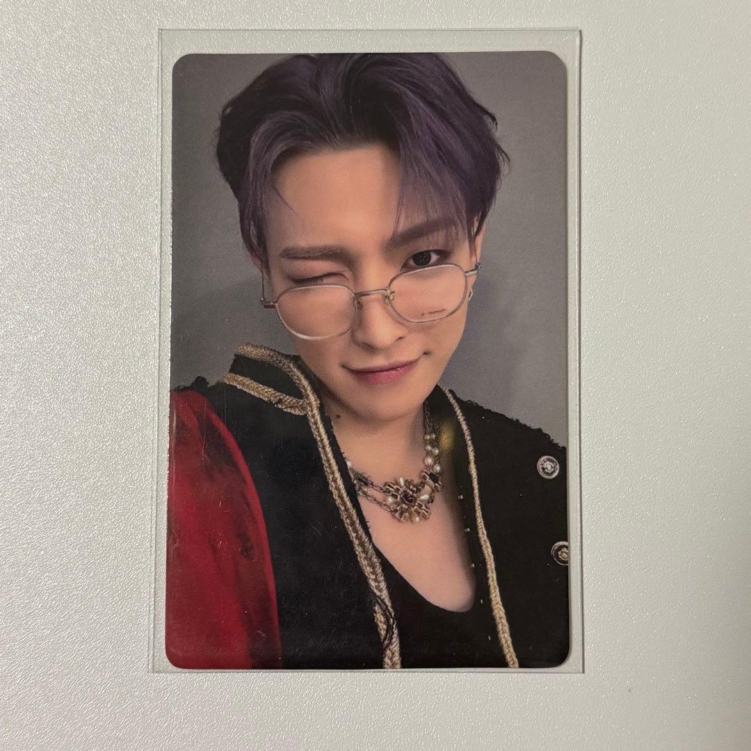 ATEEZ WILL YZY withfans 一直娱 トレカ ホンジュン