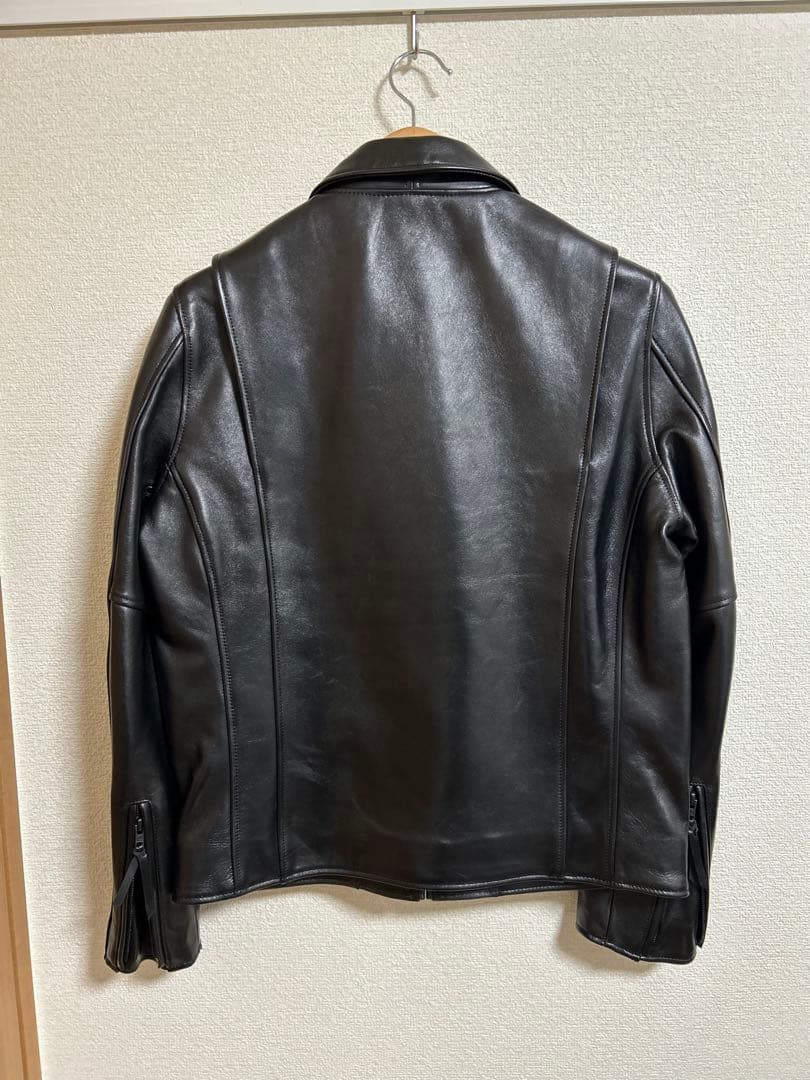【新品】Schottショット レザー シングルジャケット ブラック サイズM