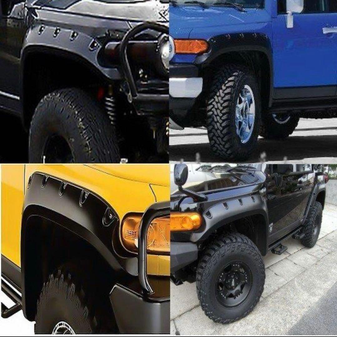 トヨタ FJクルーザー 07y-12y ワイド オーバーフェンダー 1台分