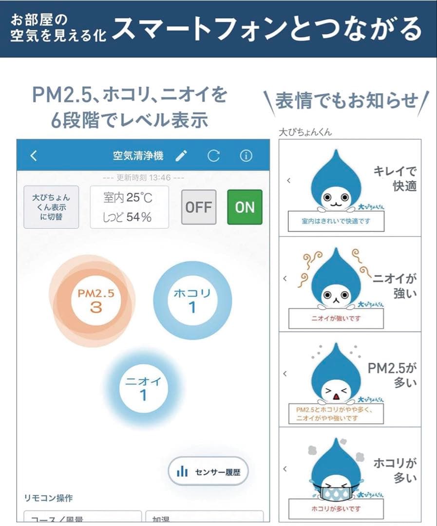 p*y様 Daikin 2025年モデル 加湿 空気清浄機 MCK705A-W