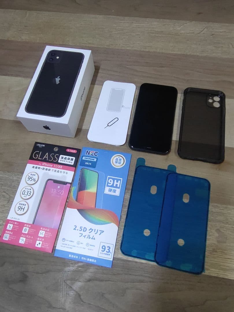 iPhone11/128G/ブラック/SIMフリー/ジャンク/新品バッテリー